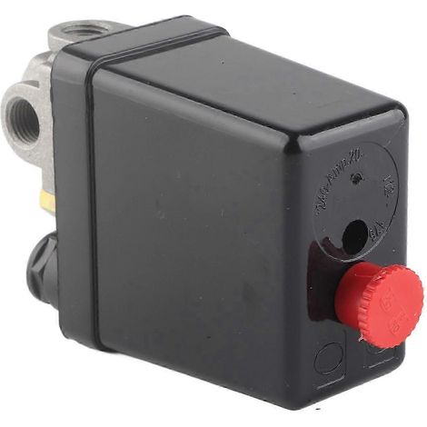 Pressostat de compresseur d'air à 4 voies réglable, vanne de réduction de pression (1/4)