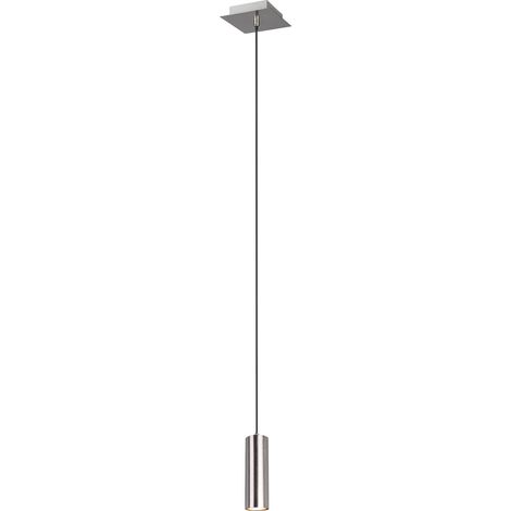 Lampada a Sospensione da Interno  GU10 in Metallo Nickel Opaco (1/3)