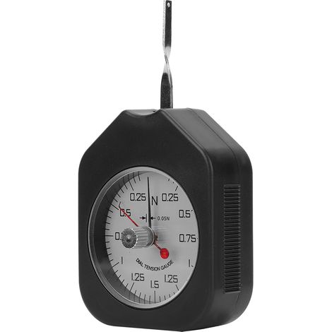 Tensiometer mit zwei Zeigern aus Kunststoff, analoges Spannungsmessgerät (SZN-1.5-2) (1/5)