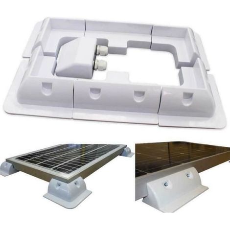 Kit de supports de montage d\'angle de panneau solaire de 7 pièces-Ywey (1/5)
