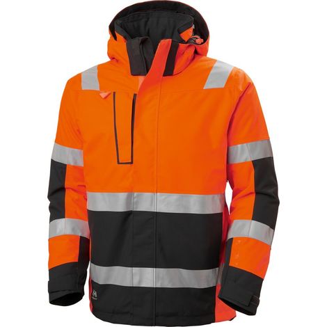 Helly Hansen Winterjacke ALNA, warnorange/ebony, Gr. S (1/5)