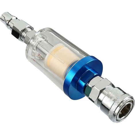 Séparateur Eau-huile pour Compresseur d'air avec Raccord G1/4 Filtre Separateur d'eau Filtres Piège à Eau Pistolet à Peinture (1/5)
