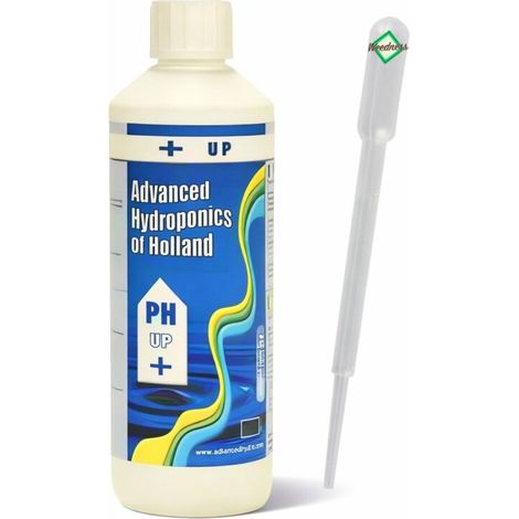 Advanced Hydroponics pH Plus 500 ml pH Erhöher Nährlösung Wasserpflege Pflanzen (1/4)