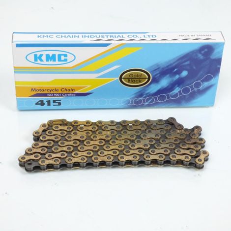 Chaîne de transmission KMC pour Mobylette Peugeot 50 103 Vogue (1/2)