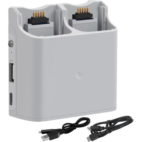 Chargeur de Batterie avec Charge de Stockage pour Drone Neo, hub de Charge bidirectionnel, Charge Rapide Two Batteries Accessoires (1/5)