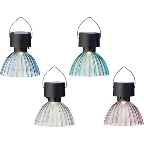 Kaemingk Luce LED Solare Sospesa Colori Assortiti diam.8xH10cm