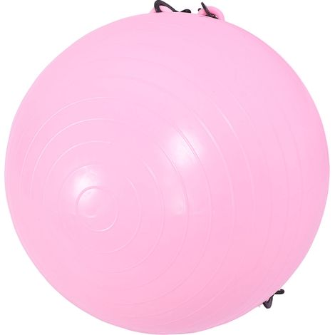 Ballon d'entraînement anti-explosion et indéformable pour la gymnastique acrobatique (rotation avant, arrière, saut périlleux, yoga, rose) (1/5)