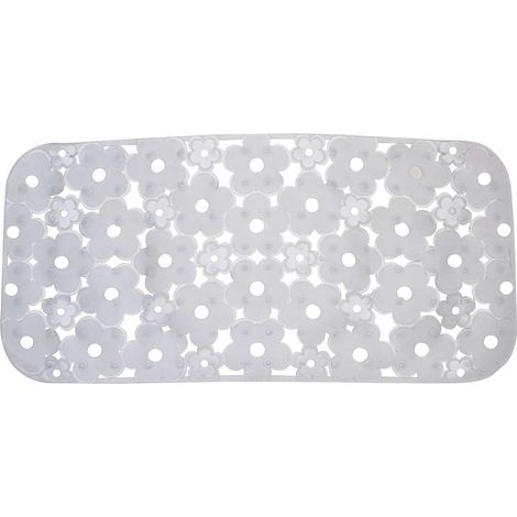 GEDY Tappeto Antiscivolo Margherita Vasca 35X72 Cm Trasparente (1/5)
