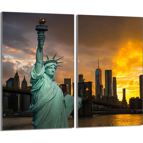 Plaque de protection en verre pour le poêle 2x30x52 City (1/5)