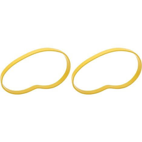 2 Stück Bandsägenreifen, rutschfeste Gummireifen für Holzbearbeitung, Ersatz für 8-Zoll-Bandsägenräder, gelb