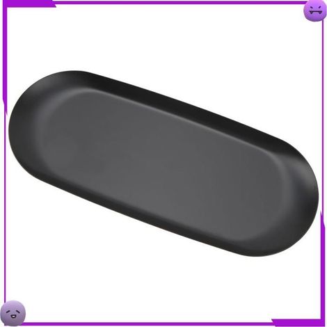 AUCUNE Plateau de coupe-bougie Plateau de Rangement pour Bougies en Métal, Lot de 2 hygiene pour (1/5)