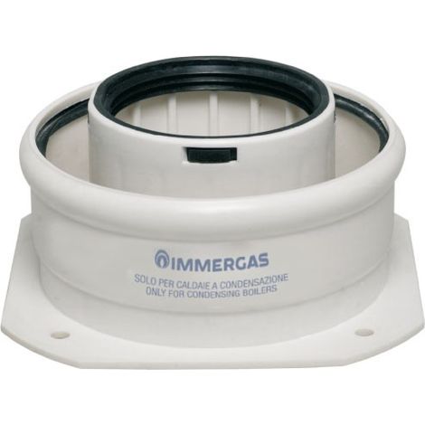 PARTENZA VERTICALE COASSIALE FLANGIATO Ø 60/100   IMMERGAS