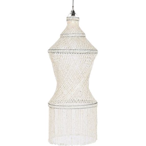 Lampara Techo Conchas 52X52X140 Hecho A Mano (1/5)