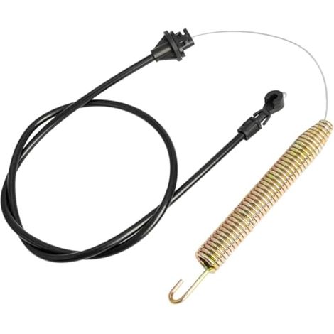Pièce compatible pour Cable d'embrayage 175067 compatible avec les tondeuses à gazon Craftsman LT1000 LT2000 DLT3000 AYP Husqvarna Poulan 106,7 cm, remplace 169676 532169676 532175067 21547184 (1/5)