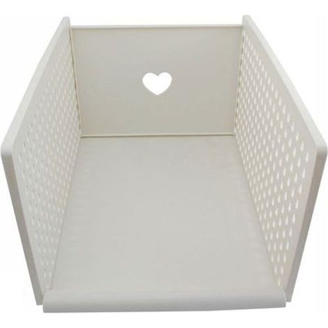 TrAdE Shop Traesio - Cestino Portaoggetti Organizer Rettangolare Cesto Portatutto Scatola 34x46x25.5 - (1/2)