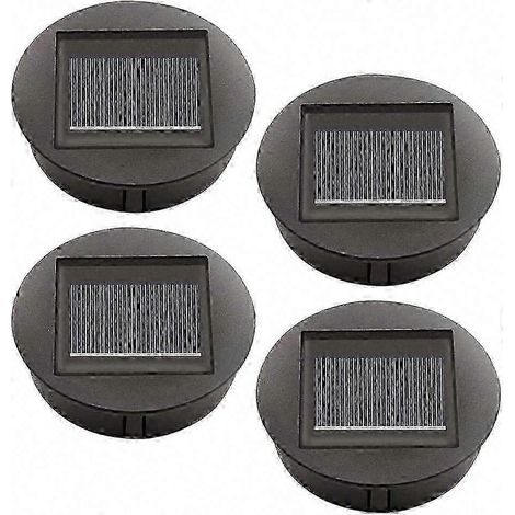 4 Pack Solar LED Replacement Lights for Ceiling, Solar Panel Shade Light Bulbs (1/5)