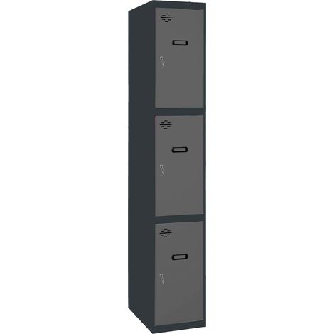 Casillero metálico SIMONLOCKER (180x40x50cm) ANTRACITA