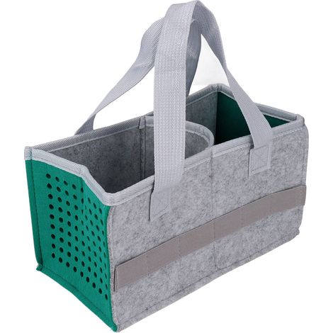 Étui de rangement supplémentaire en feutre bleu lac pour Toniebox Starter Set, sac de transport portable avec grand espace (1/5)