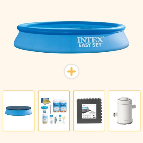 Intex Piscine Easy Set Ronde - 305x61 cm - 5-pièces  S64 (1/5)
