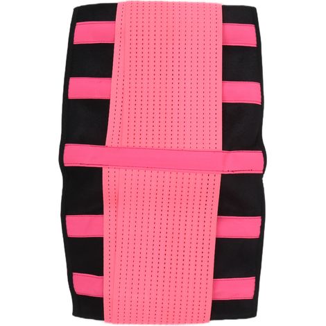 Ceinture lombaire médicale ajustable pour le mal de dos - Soutien dorsal confortable en rose