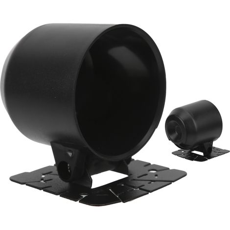 Support de compteur de vitesse robuste, support universel noir pour compteur unique, compatible avec voitures, camions et motos. (1/5)