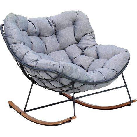 Grand patio Fauteuil à bascule