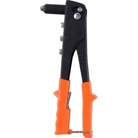Pistola rivettatrice con 4 testine intercambiabile per rivettatura pinza per rivetti 2,4 3,2 4 4,8 mm