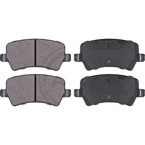 KIT PASTIGLIE FRENO POSTERIORI compatibile con LAND ROVER FREELANDER 2 (L359) / PASTIGLIE FRENANTI AUTO OEM FDB1918 FDB1933 , / SOSTITUZIONE DIRETTA / BASSA POLVERE / SILENZIOSO