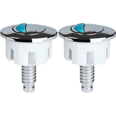 Lot de 2 boutons poussoirs de chasse d’eau (1/5)