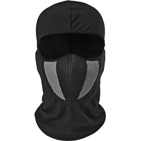 Masque, cagoule multifonctionnelle respirante en maille coupe-vent pour moto, cache-cou (1/5)