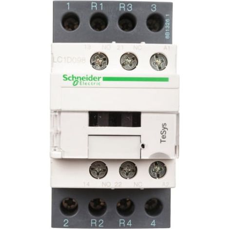 Contactor TeSys Deca Power 9A 2NO 2NC 230V CA 1NO 1NC LC1D098P7