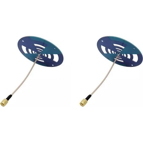 Geeignet für 2X UWB-Antennen, 550 MHz-7 GHz omnidirektionale logarithmisch-periodische Antennen, 915 RFID-Hochgewinnantennen mit SMA-Steckern.