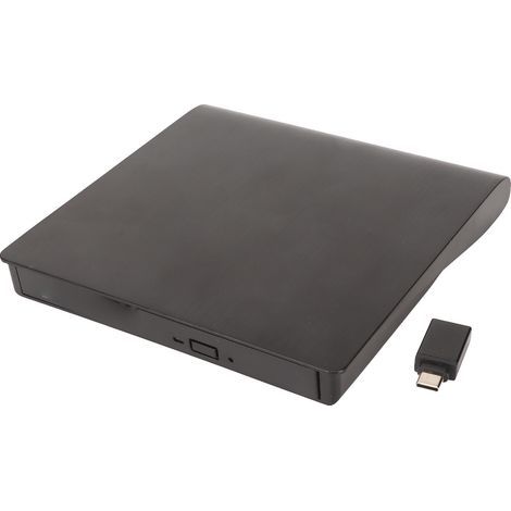 Lecteur DVD Externe Ultra Fin USB 3.0, Haute Vitesse de Transfert pour PC de Bureau, Ordinateur Portable et Netbook (1/5)