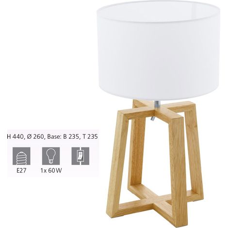 Lampada da tavolo Chietino 1 E27 1x60W (1/4)