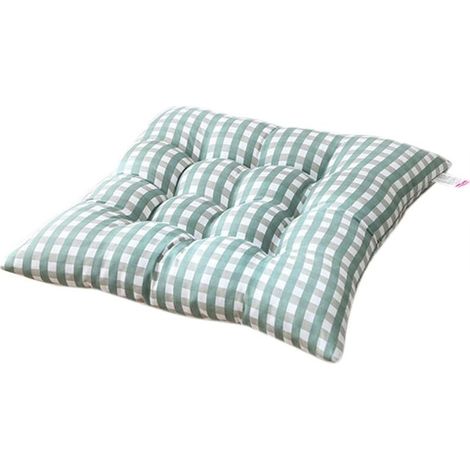 Set of 4 cushions of chair of room to eat with attaches, cushions square non-slip and thick, cushions of seat square ultra soft and comfortable for kitchen, room to eat, office, living room, bo (1/5)