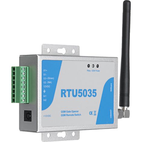 Controller di accesso manuale RTU5035 2G GSM, apertura/chiusura a distanza tramite SMS e chiamata telefonica deng ALOVEZ (1/4)