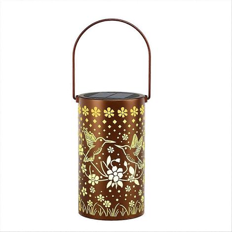 Lanternes solaires colibri d'extérieur : lampes de jardin suspendues étanches à énergie solaire – Idées cadeaux parfaites pour Noël et les anniversaires (1/5)
