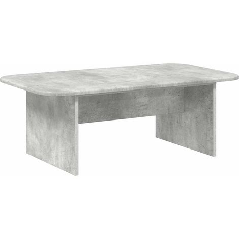 Maison Exclusive - Couchtisch Beton Grau 93 x 53 x 33 cm Holzwerk