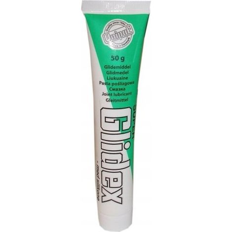 agente deslizante unipak glidex silicona 50g alta adherencia resistente temperatura (1/3)