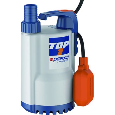 Elettropompa sommergibile per acque chiare HP 0,33 KW 0,25 230V TOP1 Pedrollo
