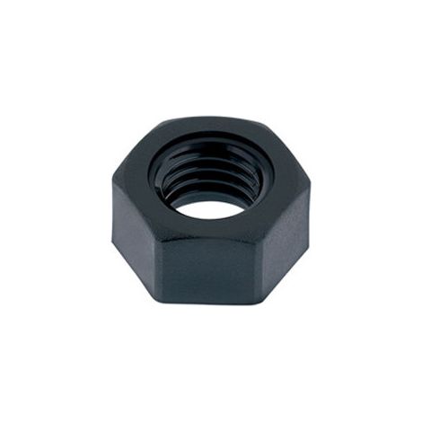 Ecrou nylon noir Hexagonal HU M12 S/PLAT 18 (1/3)