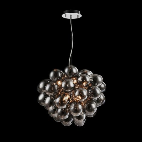 Lampada pendente Modern in Metallo Balbo Nickel (1/5)