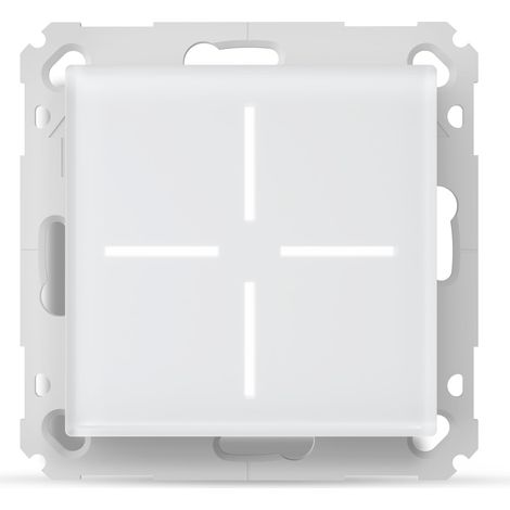Bouton domotique Homematic glastaster fonction rapide portée 130 m