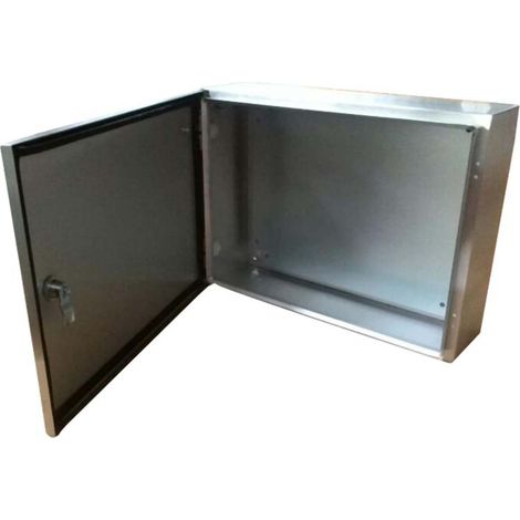 Coffret mural RS PRO en Acier inoxydable 304 dim. ext. 360 x 360 x 150mm, IP66 ( Prix pour 1 )