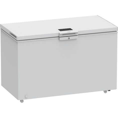 Whirlpool Congelatore a pozzetto - W3RHS37EW2. Capacità netta congelatore: 371 L, Classe climatica: SN-T, Capacità di congelamento: 18 kg/24h, Autonomia senza energia elettrica: 36 h, Emissione acu...