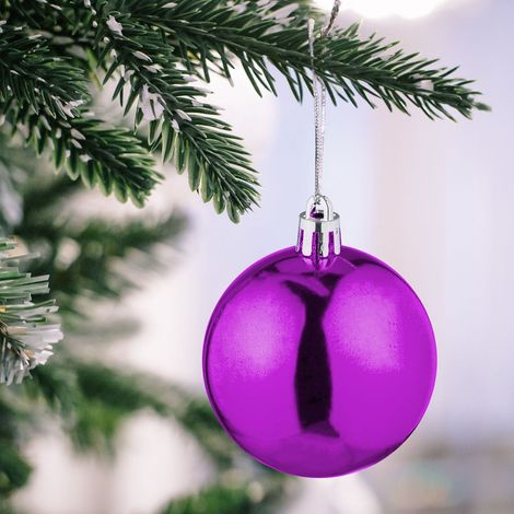 Christbaumkugeln set 100 glanzende ornamente