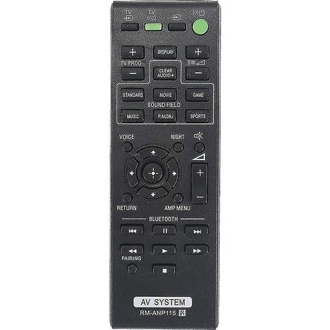 Télécommande de remplacement pour barre de son Sony RM-ANP115 (1/4)