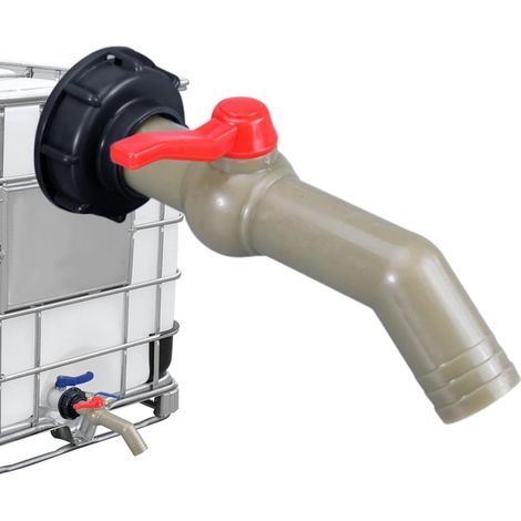 Zapfhahn Set Wasserkanister Konverter Regentonnen Fittings (1/5)