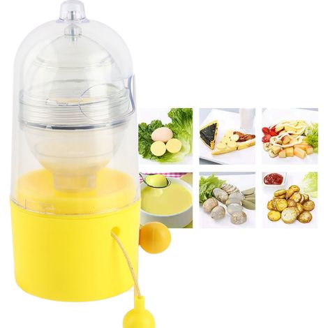Multifunktionaler Handmixer, ABS und Silikon, Handmixer-Set zum luftdichten Verquirlen von Eiweiß und Eigelb – 186 g (1/5)