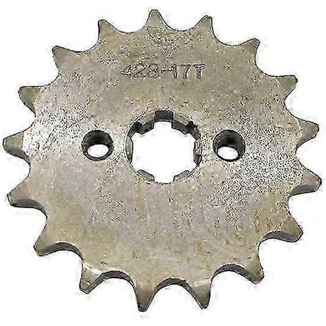 Jeu de 5 à 6 pignons avant 17 dents, pas de 428 mm, compatibles avec les moteurs 50/70/110/125/150 cm³ (6 pièces SZRH A-DS DP).WHBYV (1/4)